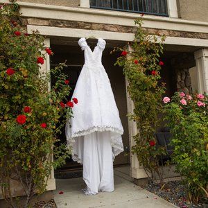 Beautiful princess style wedding dress by private